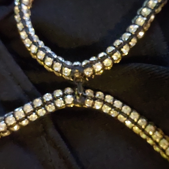 Zara Knit Rhinestone Chain Open Back dress - Picture 3 of 4